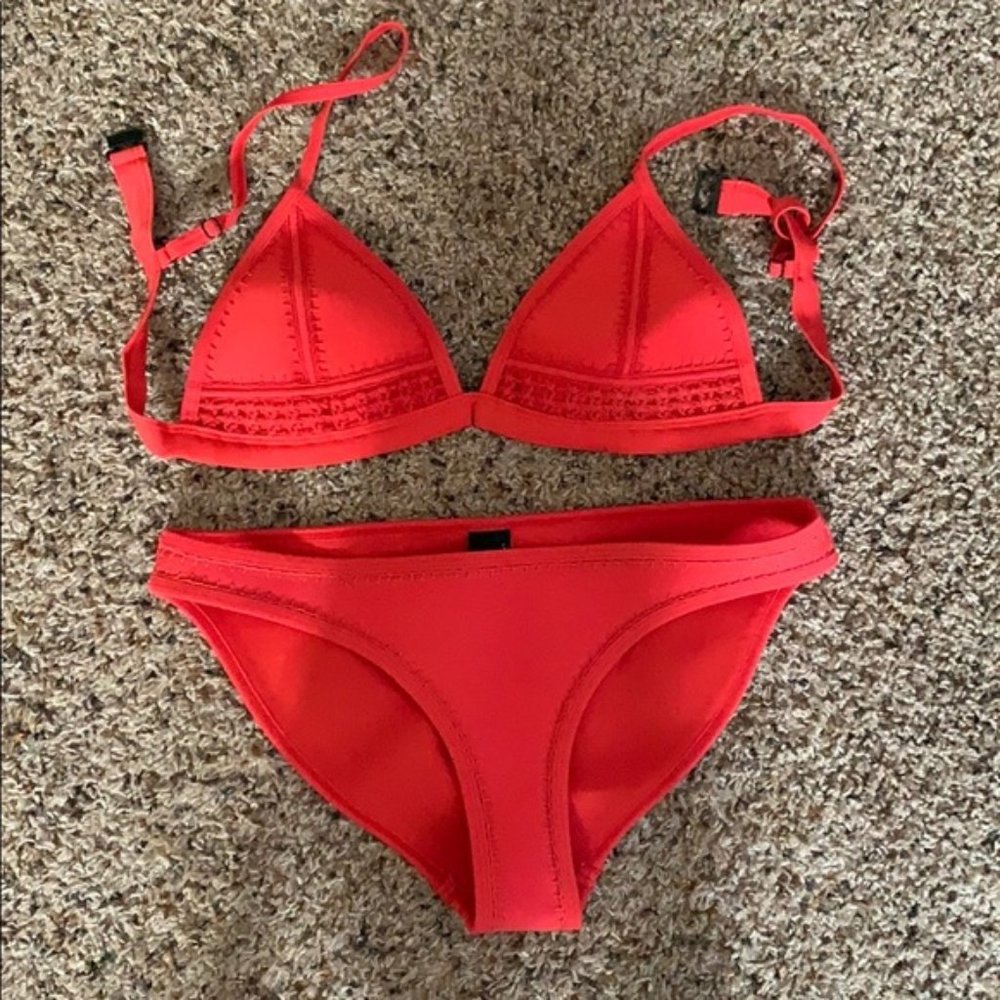 Red Triangl Bikini